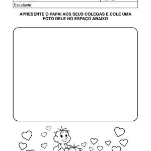 Ficha de alfabetização para colorir 28