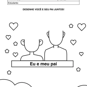 Ficha de alfabetização para colorir 30