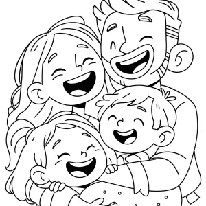 Desenho do Dia do Pai para colorir 12