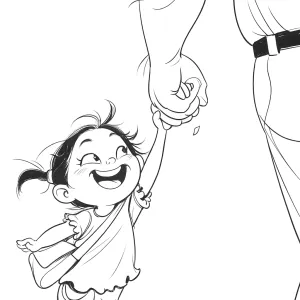 Desenho do Dia do Pai para colorir 19