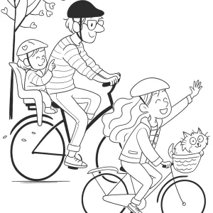 Desenho do Dia do Pai para colorir 23