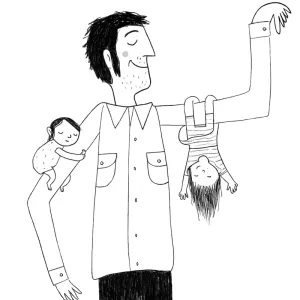 Desenho do Dia do Pai para colorir 26