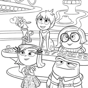 Desenho de Divertida-Mente para colorir 53