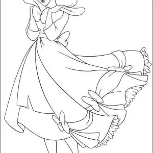 Desenho da Cinderela para colorir 51