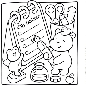 Desenho de capivara para pintar 18