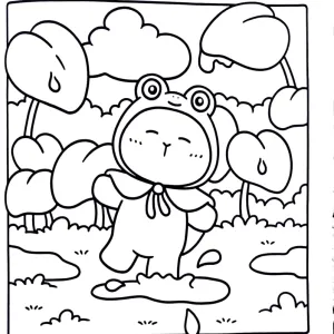 Desenho de capivara para pintar 32