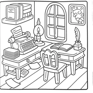 Desenho de casa para colorir 30