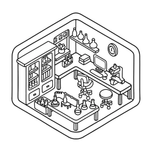 Desenho de casa para colorir 39