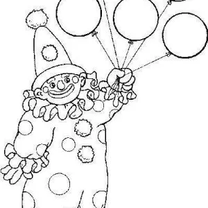 Desenho de circo para colorir 48