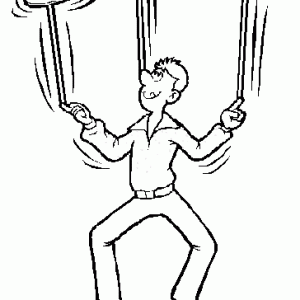 Desenho de circo para colorir 51