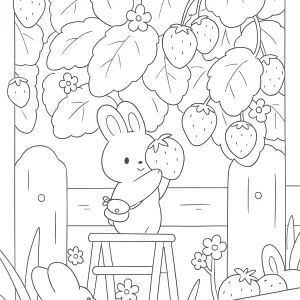 Desenho de coelho para colorir 29