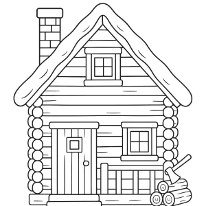 Desenho de casa para colorir 51