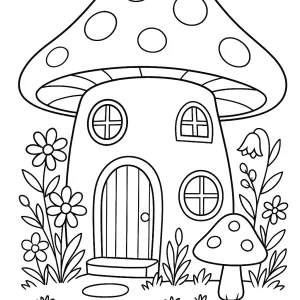 Desenho de casa para colorir 55