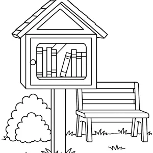Desenho de casa para colorir 59