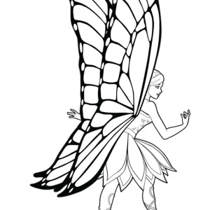 Desenho da Barbie para colorir 57