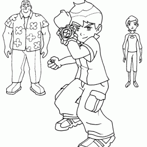 Desenho do Ben 10 para colorir 29