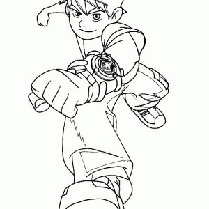 Desenho do Ben 10 para colorir 30
