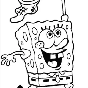 Desenho do Bob Esponja para colorir 28