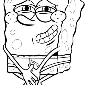 Desenho do Bob Esponja para colorir 30