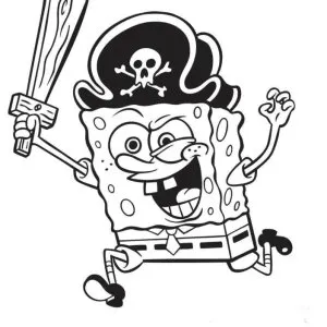 Desenho do Bob Esponja para colorir 31