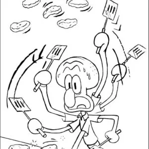 Desenho do Bob Esponja para colorir 32