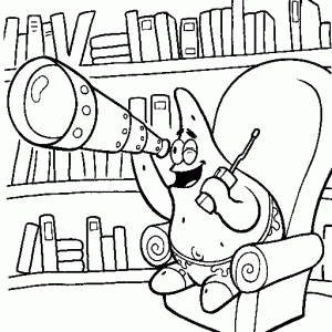 Desenho do Bob Esponja para colorir 36