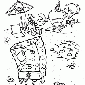 Desenho do Bob Esponja para colorir 37