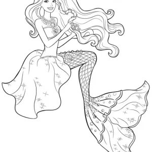 Desenho da Barbie para colorir 65