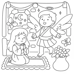 Desenho bíblico para colorir 3