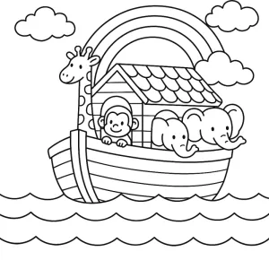 Desenho bíblico para colorir 7