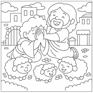 Desenho bíblico para colorir 11