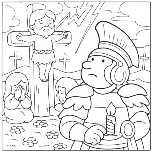 Desenho bíblico para colorir 16