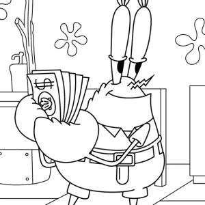 Desenho do Bob Esponja para colorir 39