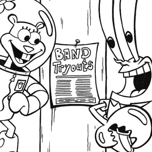 Desenho do Bob Esponja para colorir 43