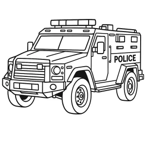 Desenho de camião para colorir 34