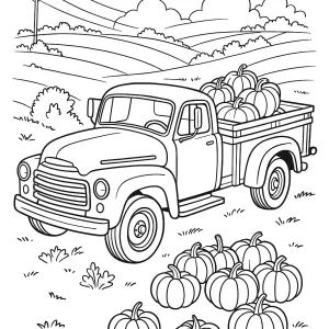 Desenho de camião para colorir 40