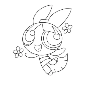 Desenho das Powerpuff Girls para colorir 12