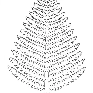 Desenho de árvore para colorir 33