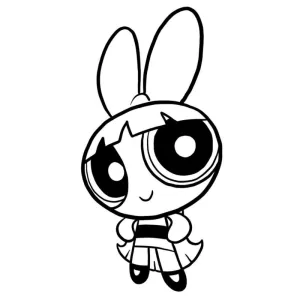 Desenho das Powerpuff Girls para colorir 19