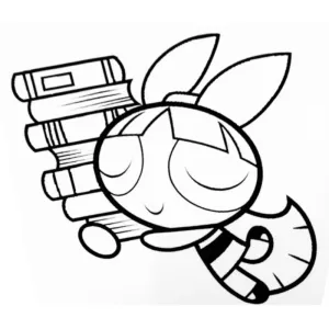 Desenho das Powerpuff Girls para colorir 22
