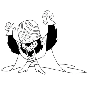 Desenho das Powerpuff Girls para colorir 34