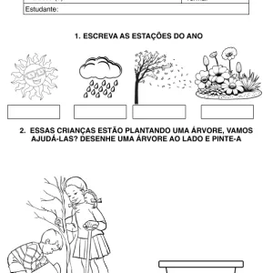 Ficha de alfabetização para colorir 40