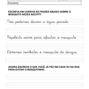 Ficha de alfabetização para colorir 44