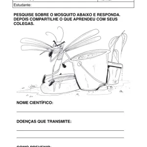 Ficha de alfabetização para colorir 47