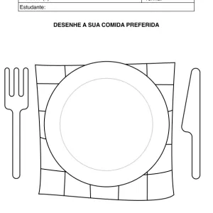 Ficha de alfabetização para colorir 55