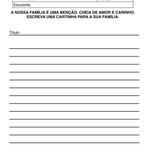 Ficha de alfabetização para colorir 68