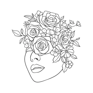 Desenho estilo tumblr para colorir 11