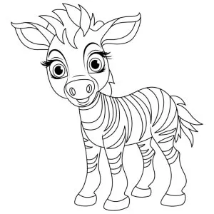 Zebras para pintar