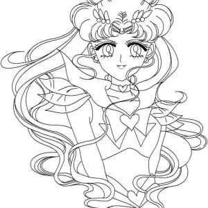 Desenho de anime para colorir 29