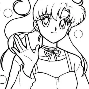 Desenho de anime para colorir 33